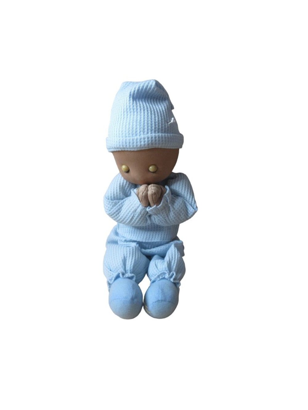 Boy Doll Praying Musical Cloth Doll - Plays Yes Jesus Loves Me Lyrics